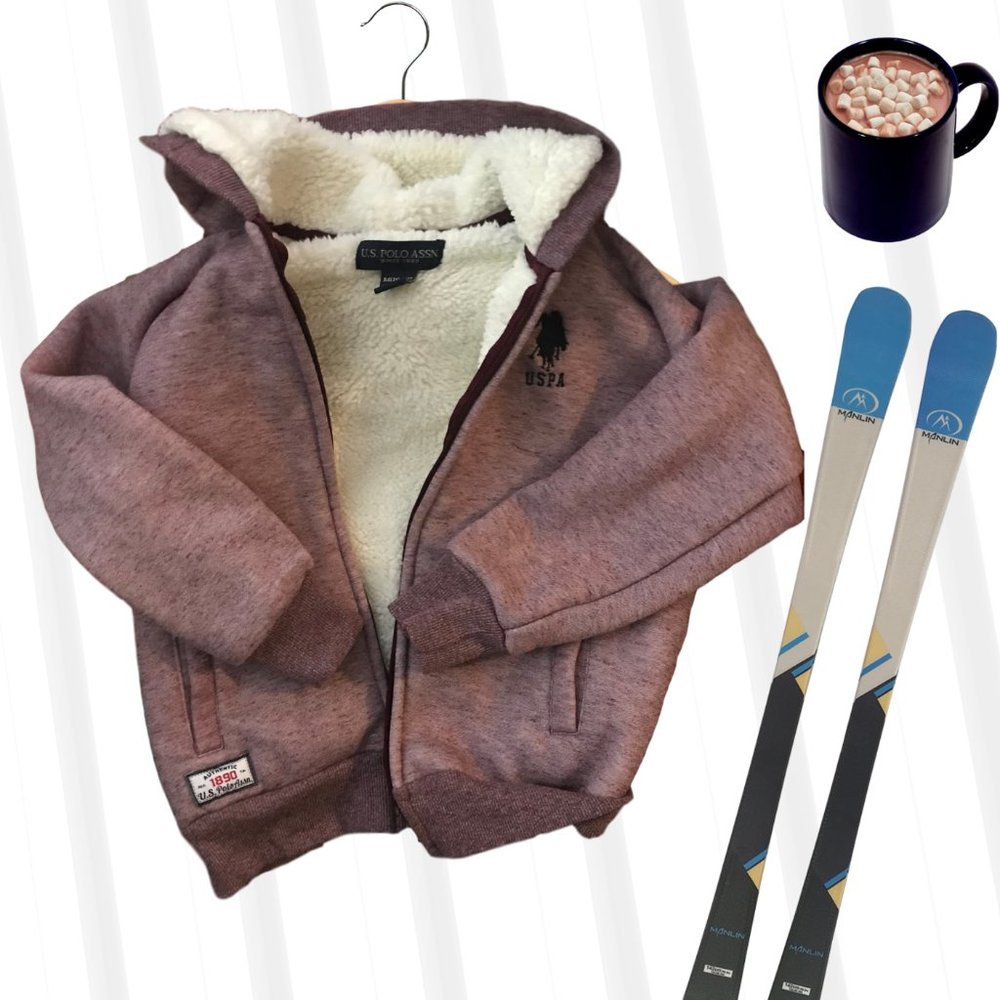 Incredibly Warm Boys Hoodie, U.S. Polo Assn